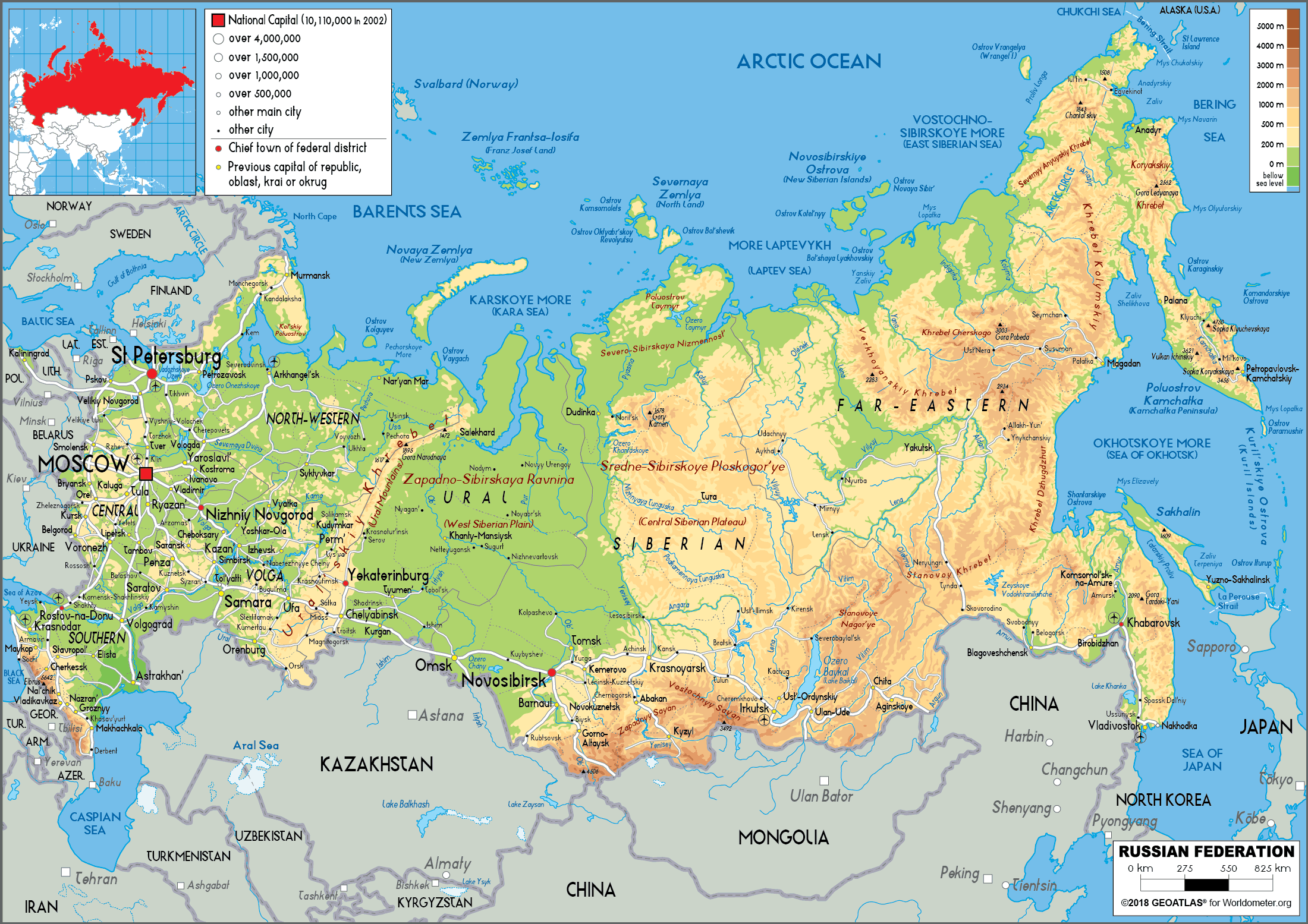 Bản đồ Nga mới 2024 đã chính thức ra mắt, những cập nhật địa lí mới nhất đã được bổ sung vào bản đồ, mang đến cho bạn những thông tin cần thiết. Điều đó sẽ giúp bạn có một trải nghiệm khám phá Nga tuyệt vời nhưng đầy đủ trang thiết bị lướt web kiểm tra.