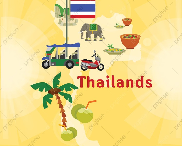 Bản Đồ Nước Thái Lan, Lịch Sử & Vị Trí Địa Lý Chi Tiết