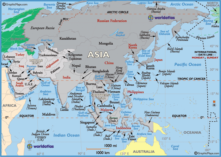 27211626-asia-map