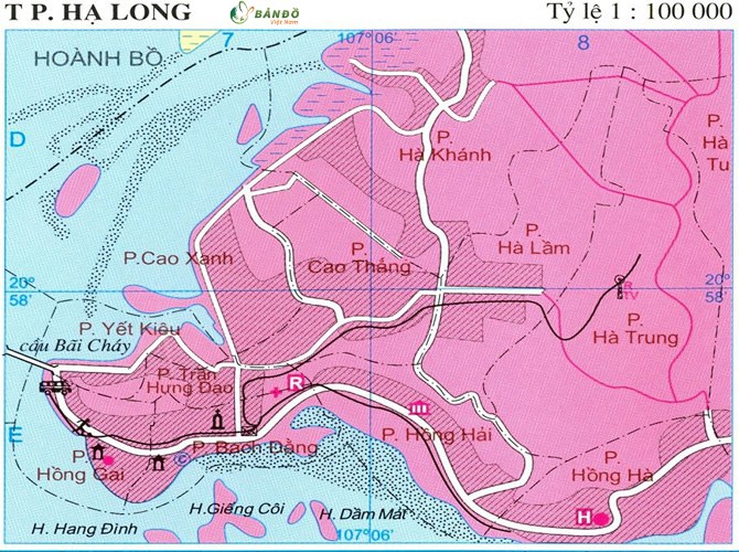 Bản đồ hành chính Huyện Bình Liêu 