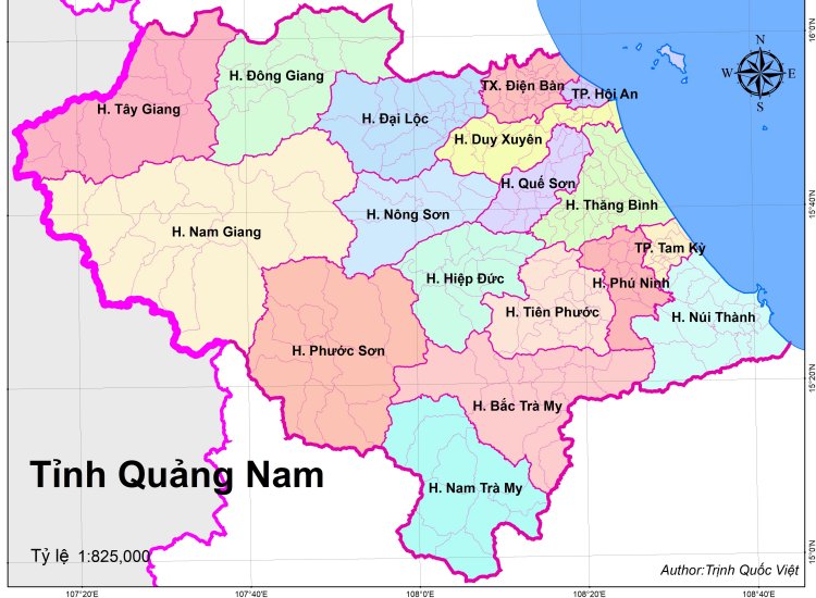 Bản đồ hành chính Quảng Nam năm 2024 được cập nhật đầy đủ, chính xác và dễ sử dụng để hỗ trợ hoạt động phát triển kinh tế, xã hội và quản lý đất đai của tỉnh. Cùng đón xem và khám phá những thay đổi tích cực trong tỉnh Quảng Nam nhé!