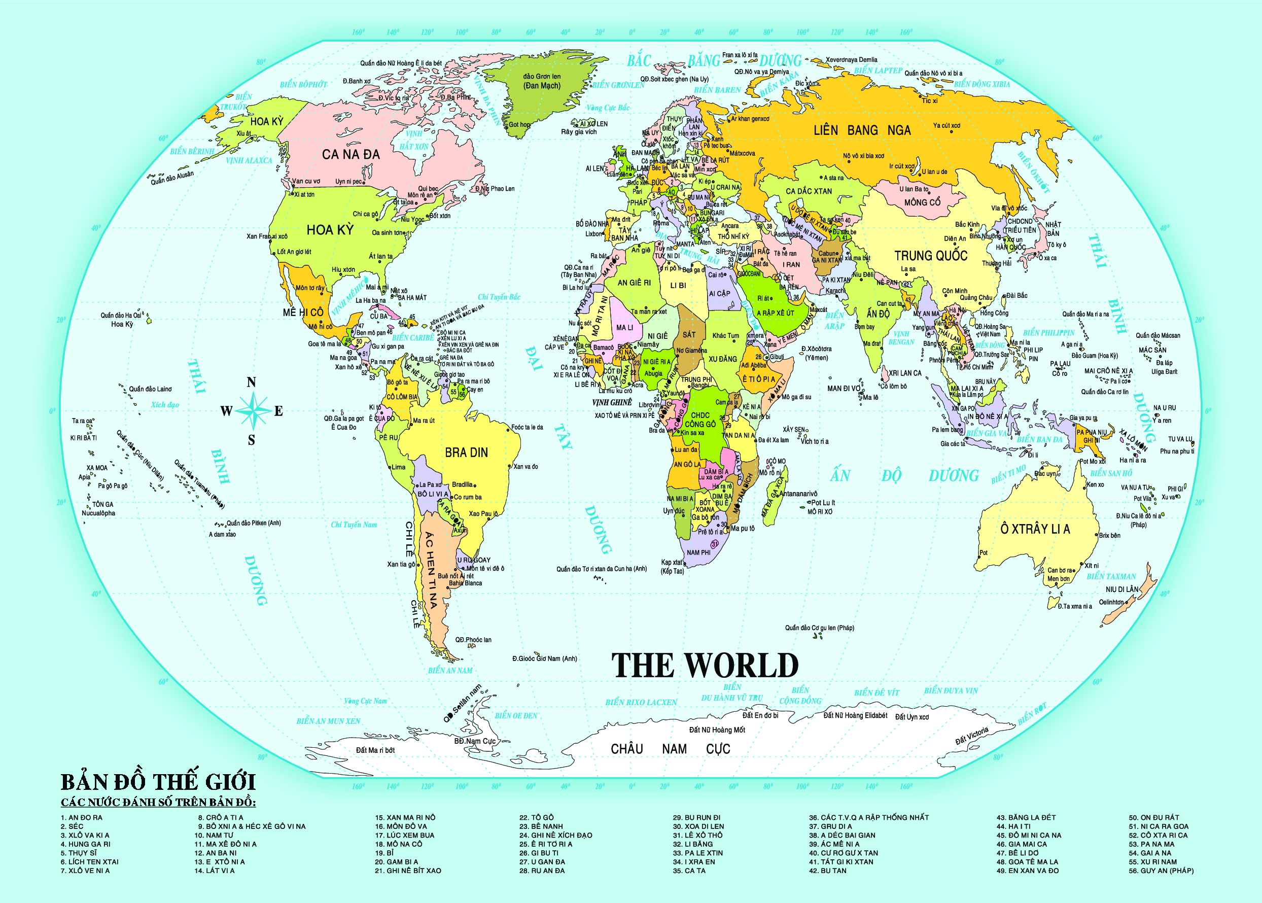 Tìm kiếm những thông tin mới nhất về bản đồ Thế Giới năm 2024? Chúng tôi đã cập nhật những chi tiết mới nhất về vị trí và đặc điểm của các nước và khu vực trong thế giới quanh ta. Hãy cùng khám phá ngay.